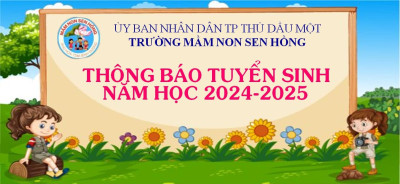 TUYỂN SINH NĂM HỌC 2024-2025